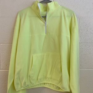 SO Lounge neon yellow sweatshirt